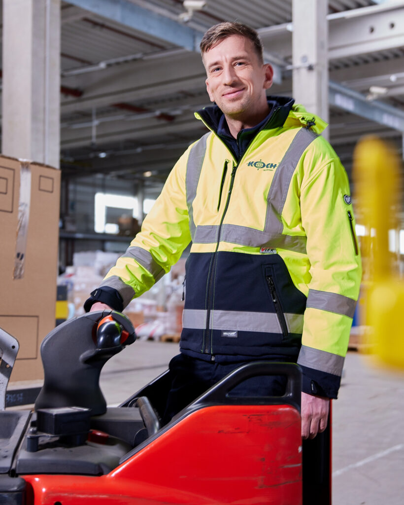 Stückgut transportieren durch Koch International.