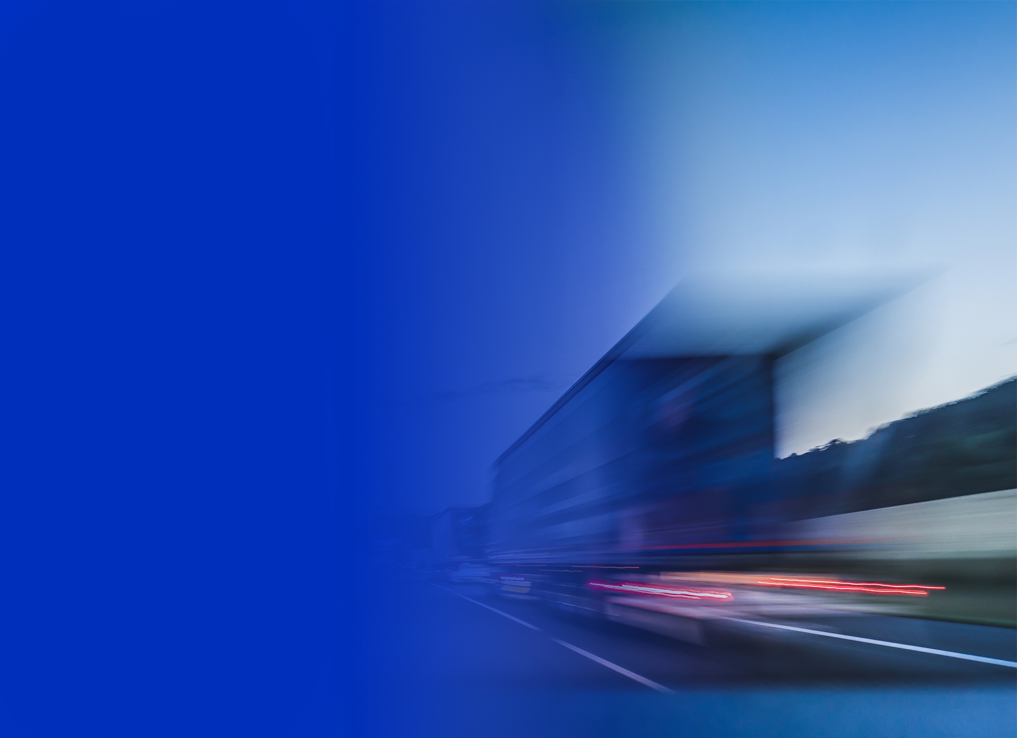 Banner: Transport mit Spedition