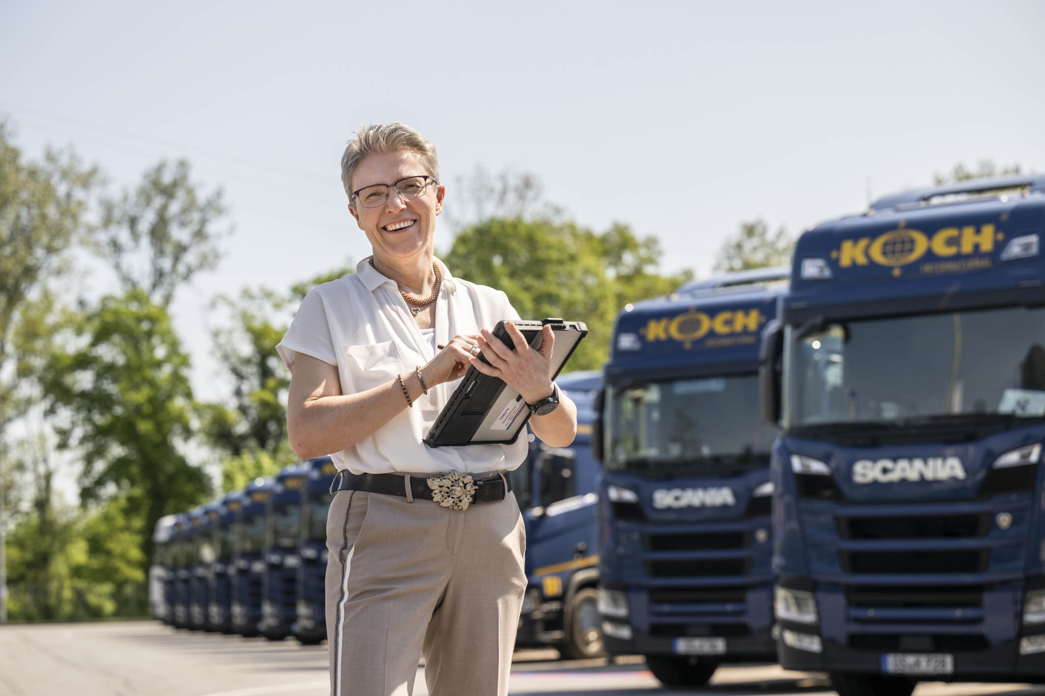 Mitarbeiterin von Koch International