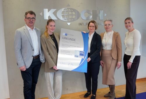 Mitarbeiter von Koch International und IHK