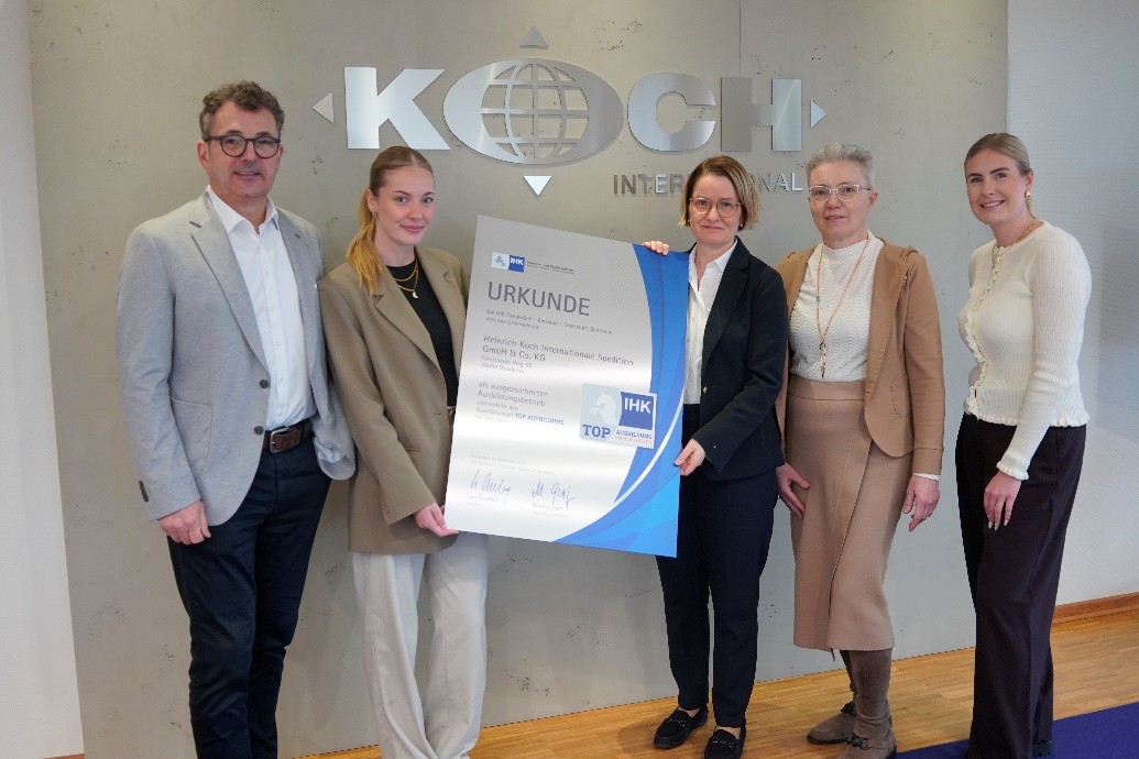 Mitarbeiter von Koch International und IHK