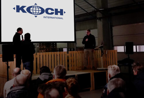 Betriebsversammlung bei Koch International