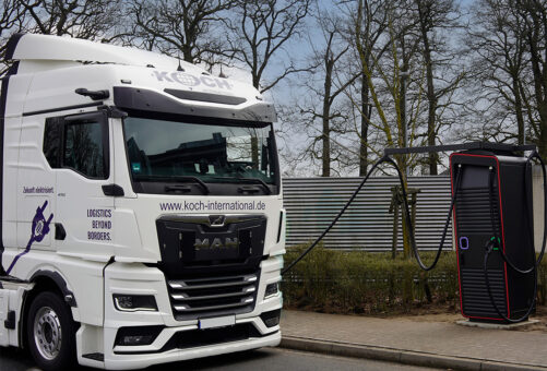 E-Lkw von Koch International