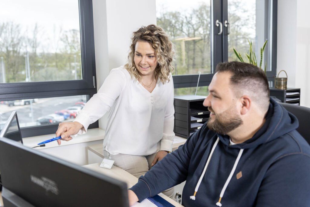 Büro Situation Menschen Arbeitsplatz
